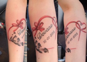 ribbon-name-foot-print-tattoo   