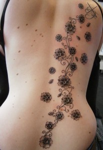 cherry-flowers-tattoo