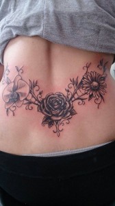 orchid-rose-sunflower-tattoo   